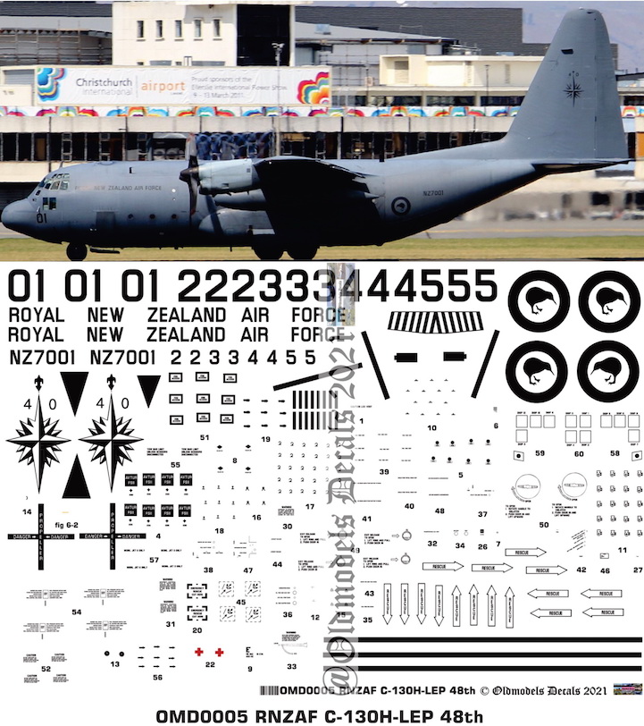 OMD0005 Lockheed C-130H Royal New Zealand Air Force