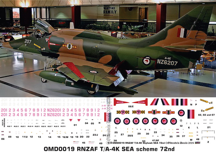 OMD0019 TA-4K Skyhawk Royal New Zealand Air Force