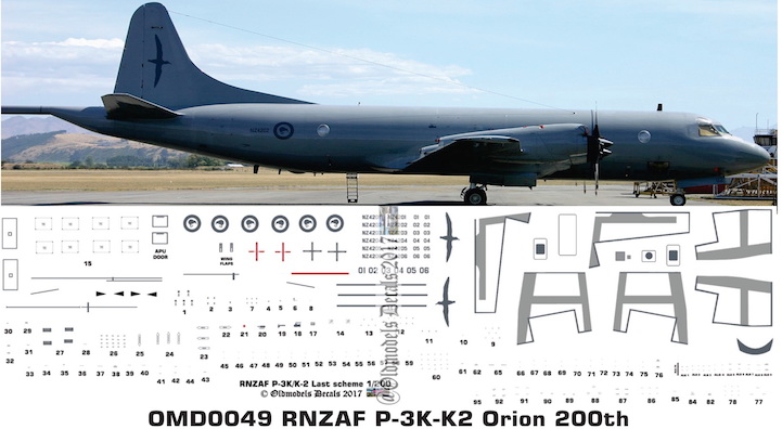 OMD0049 P-3K/K-2 Orion Royal New Zealand Air Force