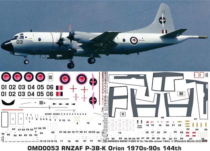 OMD0053 P-3B-K Orion Royal New Zealand Air Force