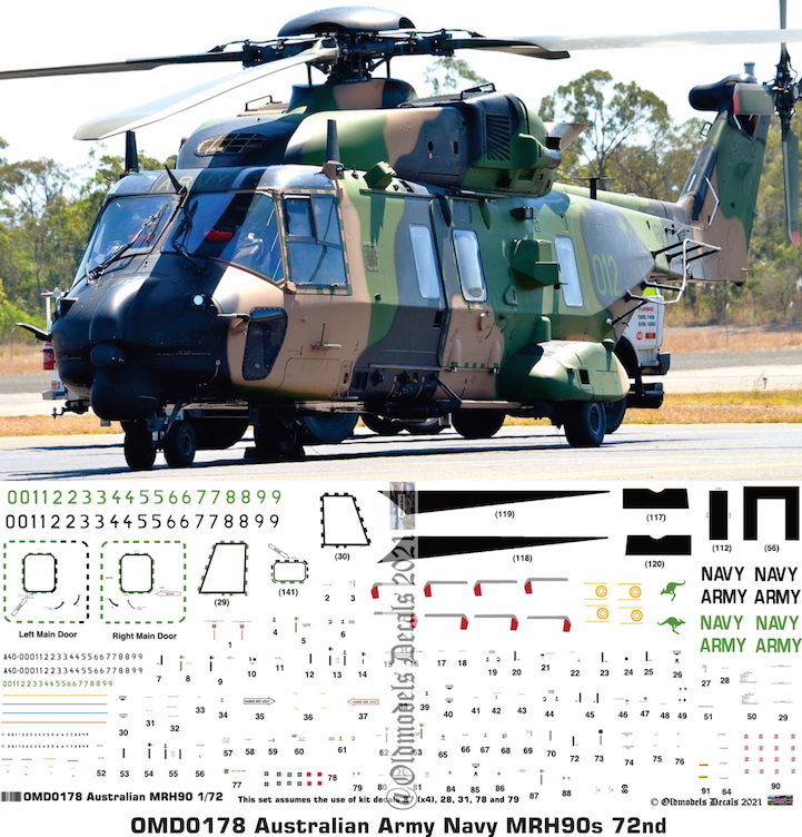 OMD0178 MRH90 Australian Army & Navy