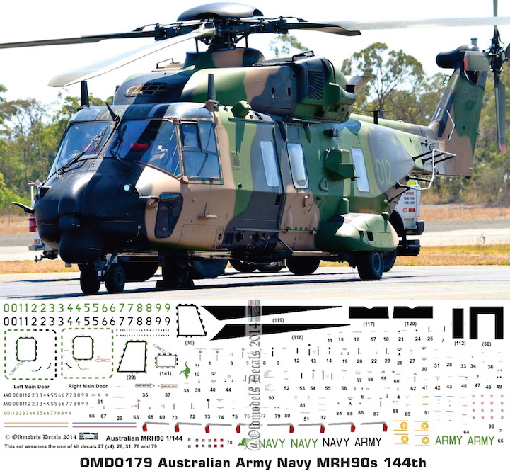 OMD0179 MRH90 Australian Army & Navy