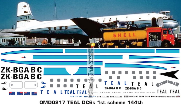 OMD0217 DC6 TEAL