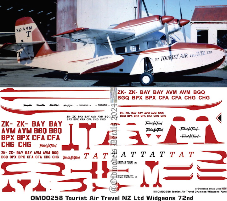(image for) OMD0258 Grumman Widgeon - Tourist Air Travel (TAT)