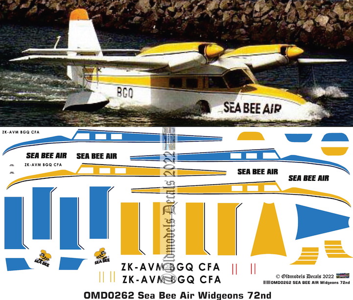 (image for) OMD0262 Grumman Widgeon - Sea Bee Air