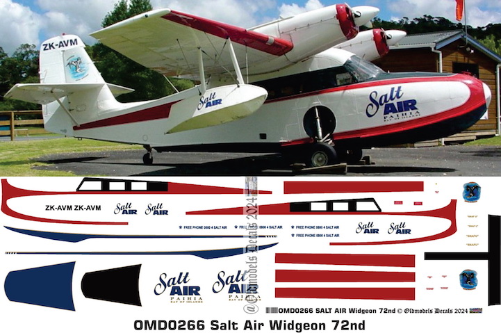 (image for) OMD0266 Grumman Widgeon - Salt Air