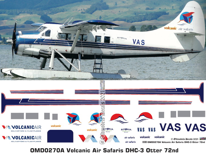 (image for) OMD0270A DHC-3 Otter - Volcanic Air Safaris