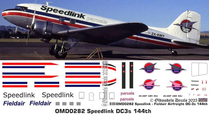(image for) OMD0282 DC3 Speedlink Fieldair Airfreight