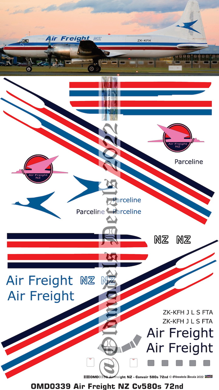 (image for) OMD0339 CV580 Air Freight NZ