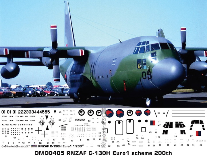 OMD0405 Lockheed C-130H Royal New Zealand Air Force