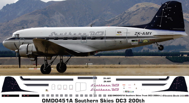 (image for) OMD0451A DC3 Southern Skies Trust