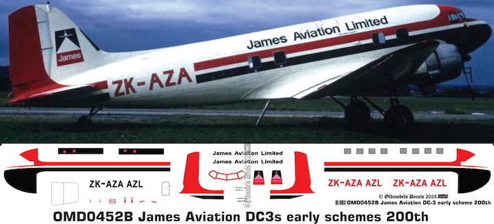 (image for) OMD0452B DC3 James Aviation Ltd