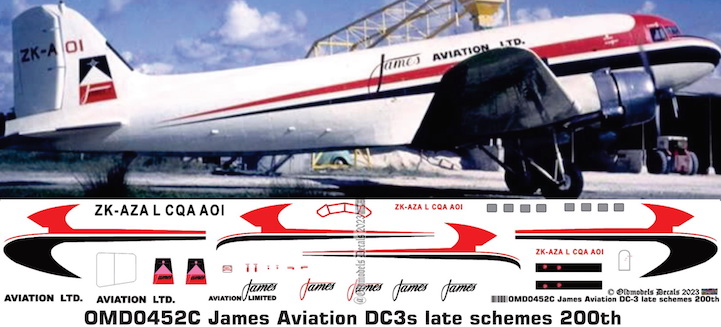 (image for) OMD0452C DC3 James Aviation Ltd