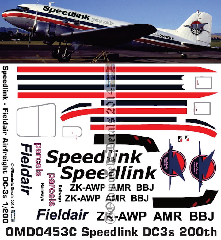 (image for) OMD0453C DC3 Speedlink Fieldair Airfreight