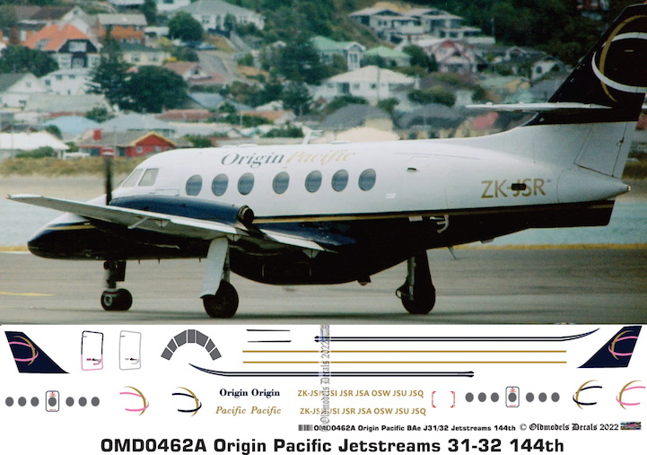 (image for) OMD0462A BAe Jetstream 31/32 Origin Pacific