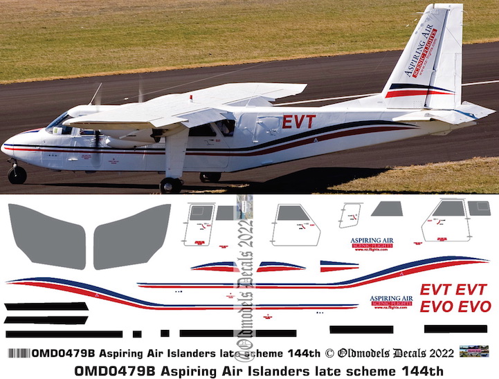 (image for) OMD0479B BN-2 Islander Aspring Air