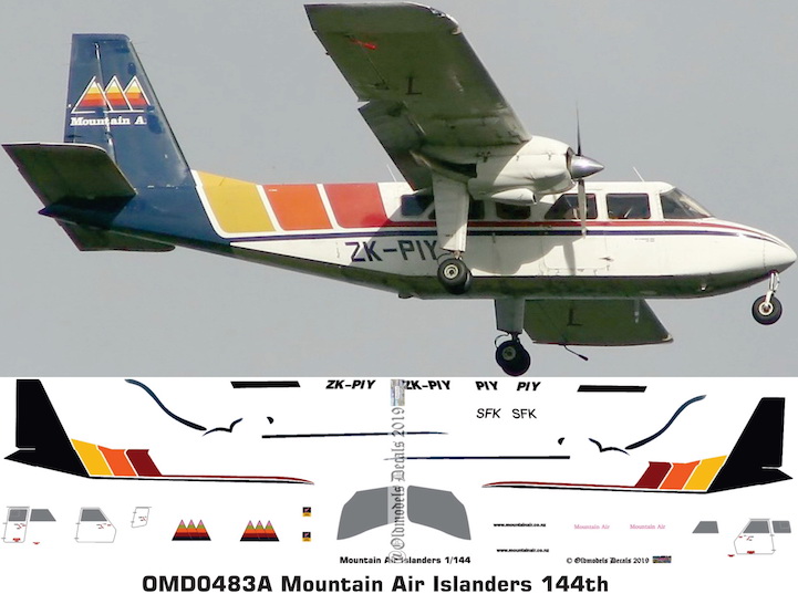 (image for) OMD0483A BN-2 Islander Mountain Air