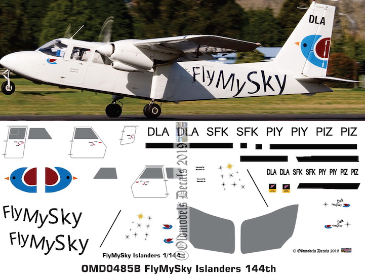 (image for) OMD0485B BN-2 Islander FlyMySky
