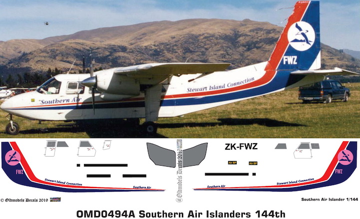 (image for) OMD0494A BN-2 Islander Southern Air