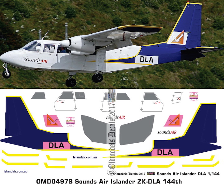 (image for) OMD0497B BN-2 Islander Sounds Air