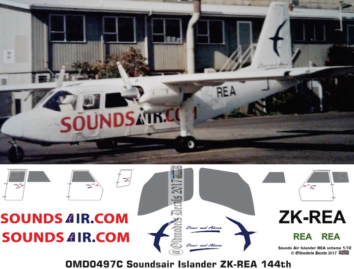 (image for) OMD0497C BN-2 Islander Sounds Air