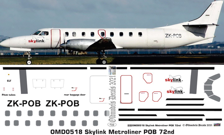 (image for) OMD0518 Swearingen SA-226TC Metro Skylink