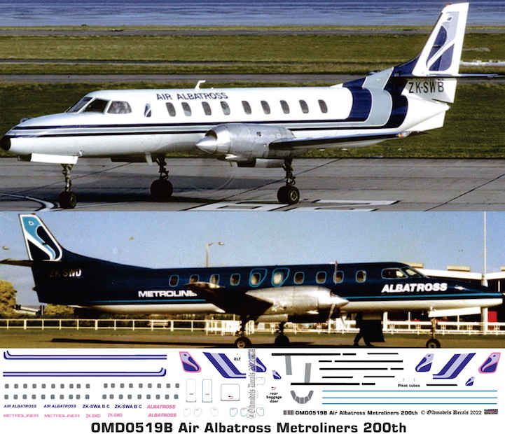 (image for) OMD0519B Swearingen SA-226TC Metro Air Albatross