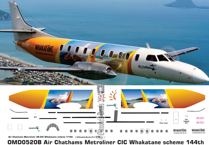 (image for) OMD0520B Swearingen SA-226TC Metro Air Chathams