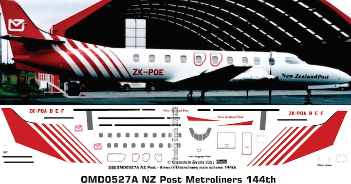 OMD0527A Swearingen SA-226TC Metro New Zealand Post