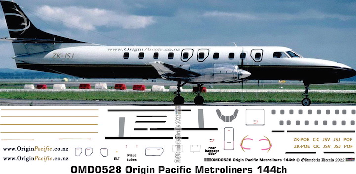 OMD0528 Swearingen SA-226TC Metro Origin Pacific