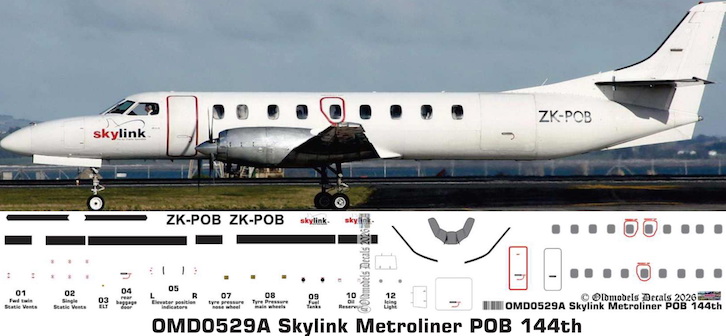 (image for) OMD0529A Swearingen SA-226TC Metro Skylink