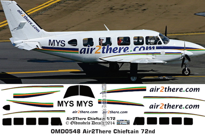 (image for) OMD0548 Piper PA-31 Chieftain Air2There