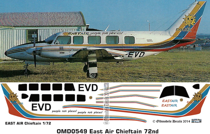 (image for) OMD0549 Piper PA-31 Chieftain East Air