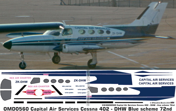 (image for) OMD0560 Cessna 402 Capital Air Services