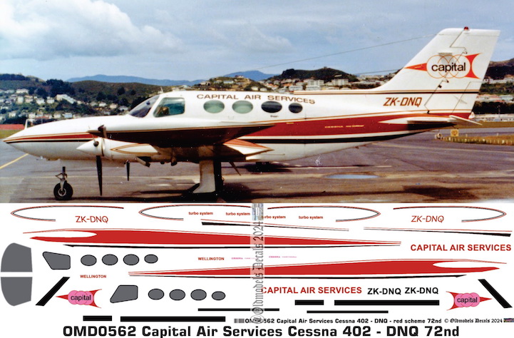 (image for) OMD0562 Cessna 402 Capital Air Services