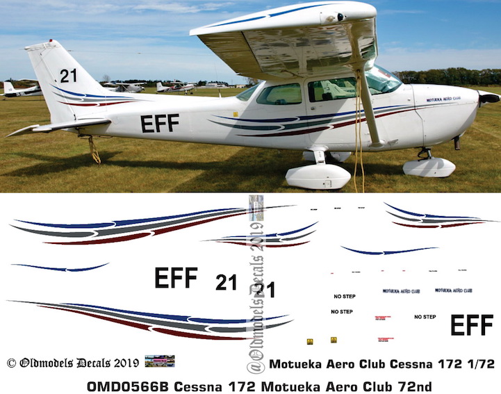 OMD0566B Cessna 172 Motueka Aero Club, NZ