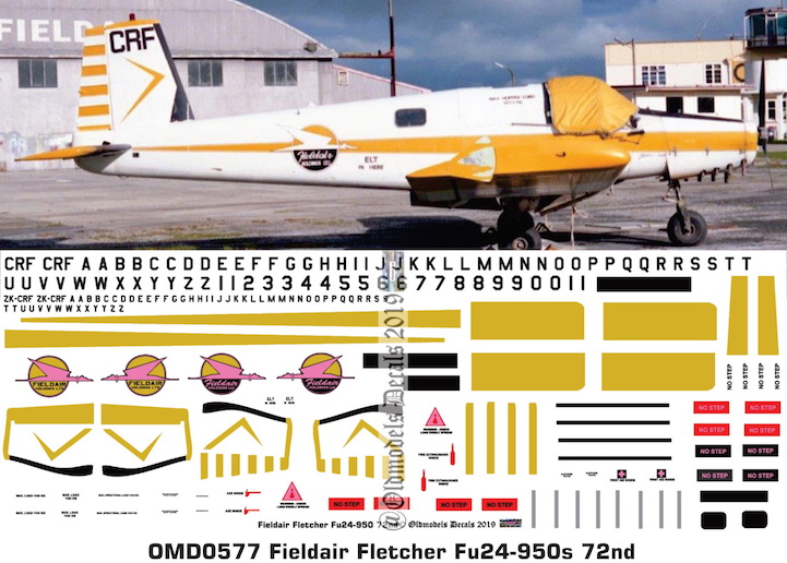 (image for) OMD0577 Fletcher Fu-24-950 Fieldair