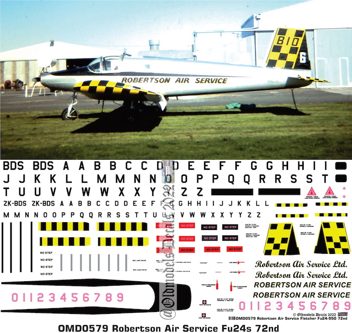 (image for) OMD0579 Fletcher Fu-24-950 Robertson Air Service