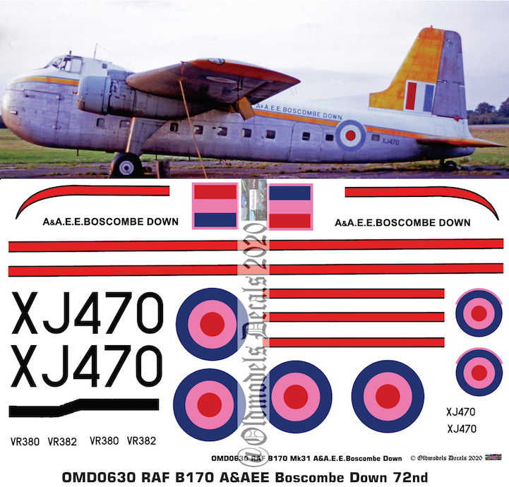 OMD0630 Bristol B170 Royal Air Force