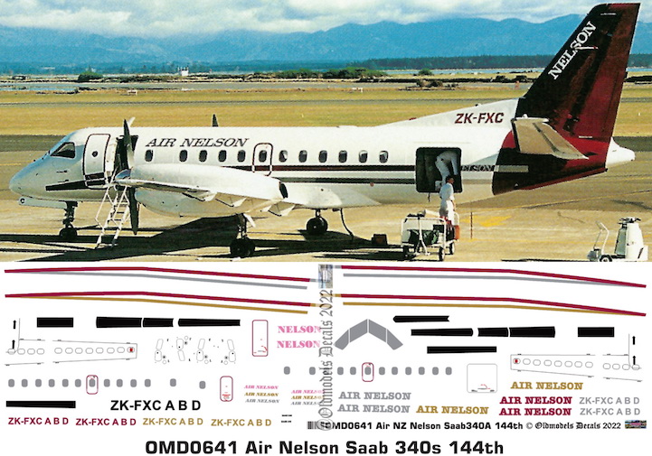 (image for) OMD0641 Saab340A Air Nelson