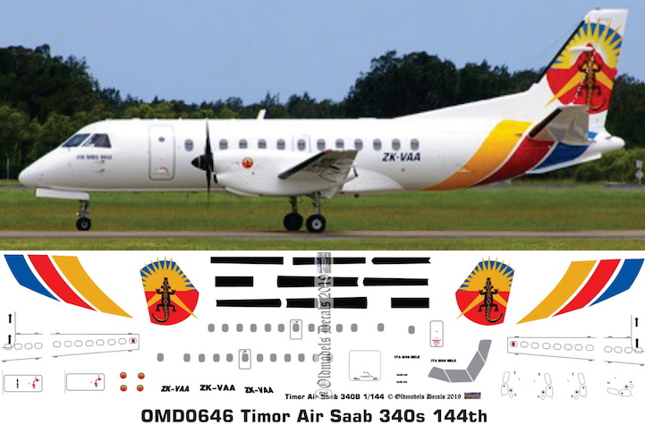 (image for) OMD0646 Saab340B Timor Air