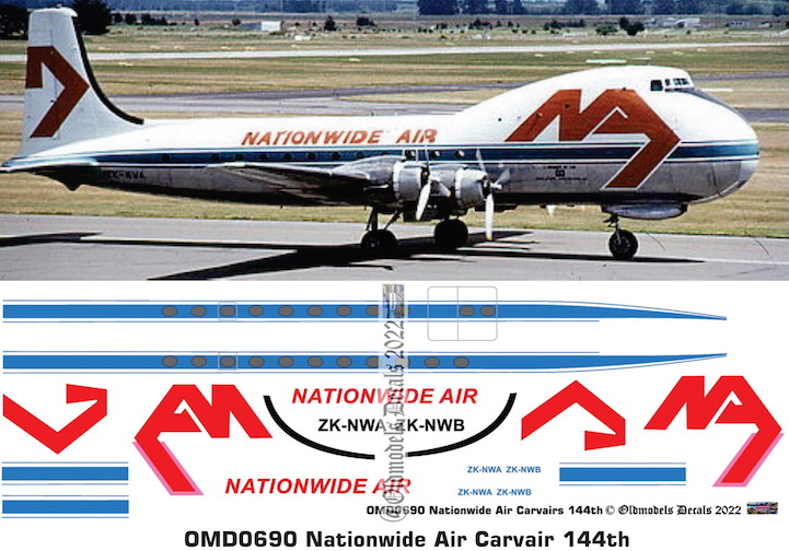 (image for) OMD0690 ATL98 Carvair Nationwide Air