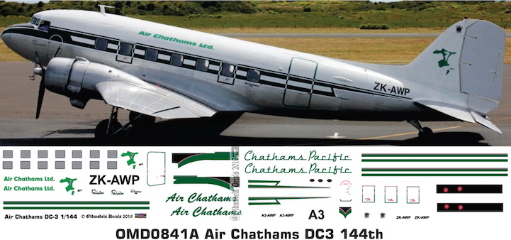 (image for) OMD0841A DC3 Air Chathams / Chathams Pacific
