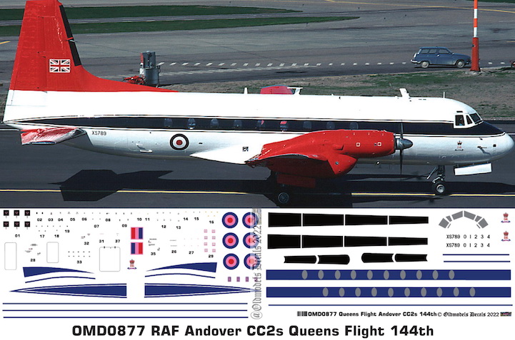 (image for) OMD0877 Avro Andover CC2 Royal Air Force