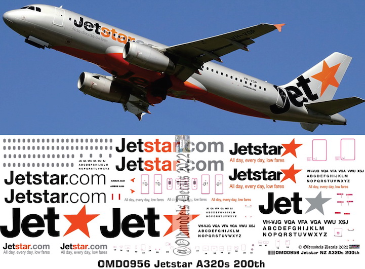(image for) OMD0956 Boeing Airbus A320 Jetstar