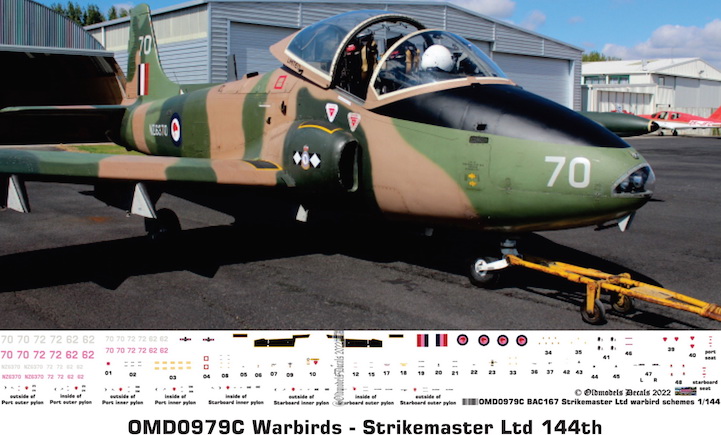 OMD0979C BAC 167 Strikemaster Ltd New Zealand Warbird