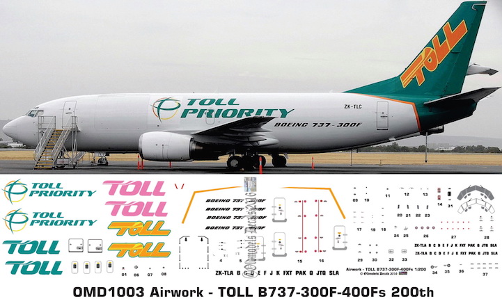 (image for) OMD1003 Boeing B737-300F/400F Airwork