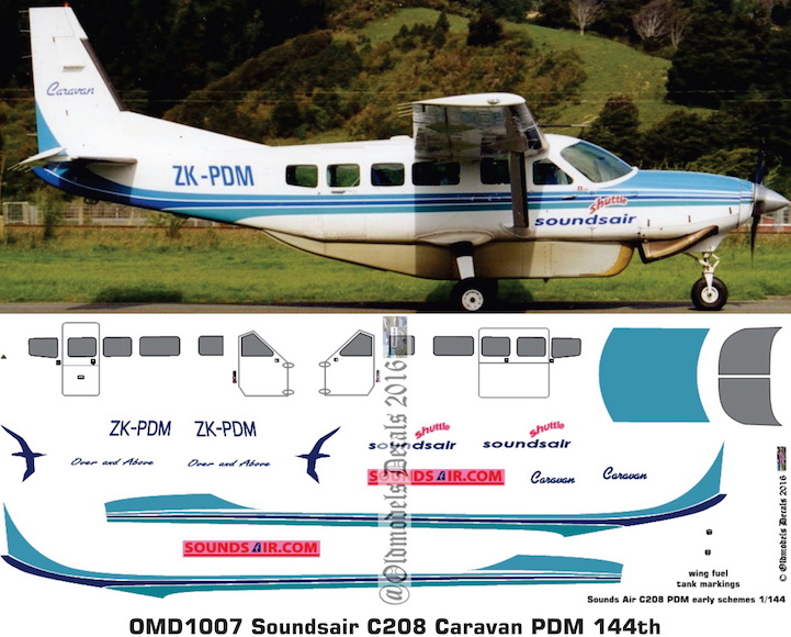 OMD1007 Cessna C208 Caravan Soundsair