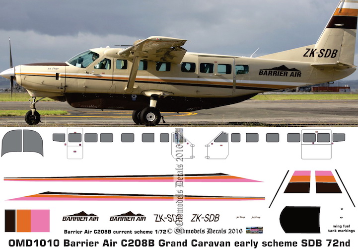 OMD1010 Cessna C208B Grand Caravan Barrier Air