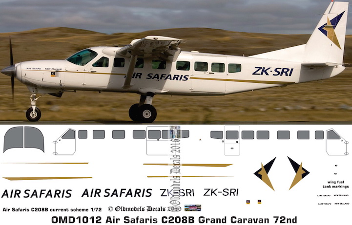 (image for) OMD1012 Cessna C208B Grand Caravan Air Safaris